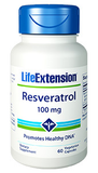 Life Extension Resveratrol 100 mg, 60 vegetarian capsules